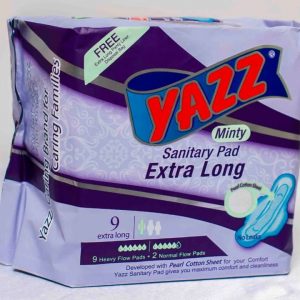 YAZZ minty extra long sanitary pad