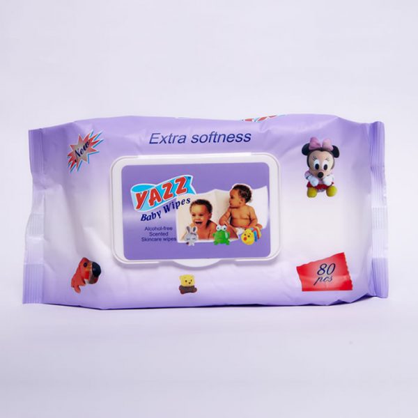 Yazz Baby Wipe-Purple